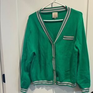 Sioni Emerald Knitwear Cardigan
